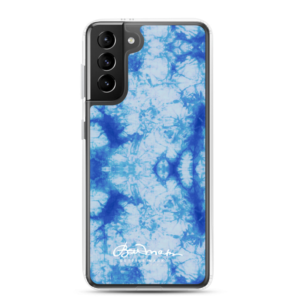 Blue Tie Dye Samsung Case (select model)