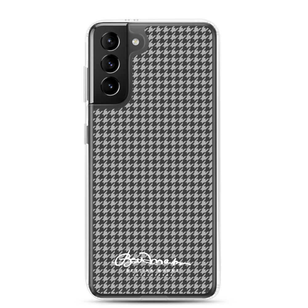 B&W Houndstooth Samsung Case