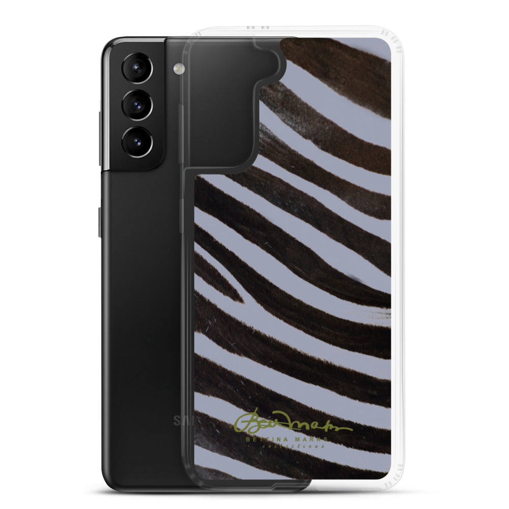 Grey Zebra Samsung Case (select model)