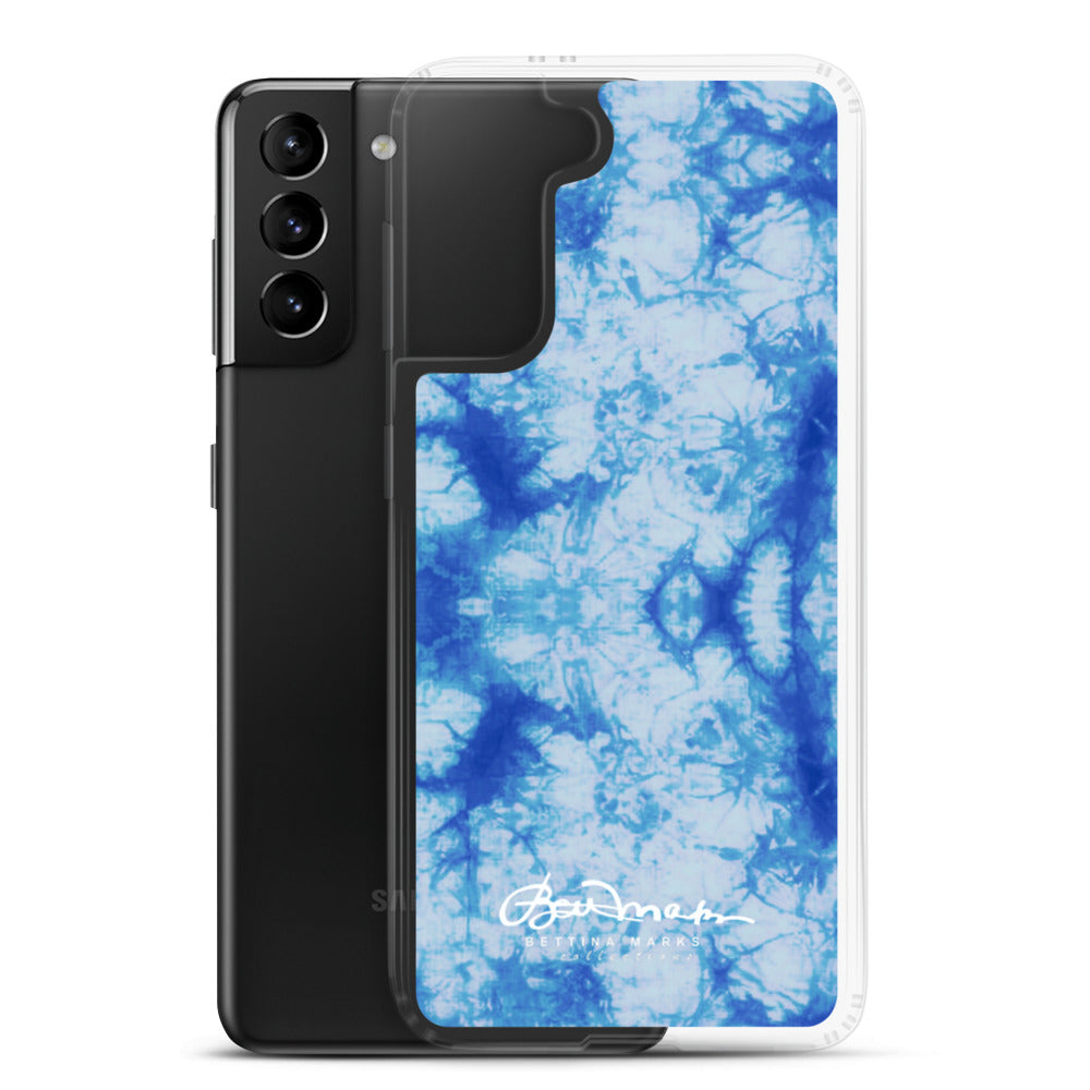 Blue Tie Dye Samsung Case (select model)