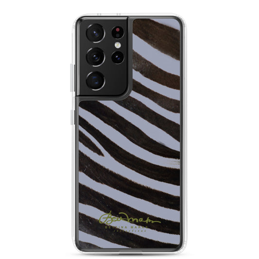 Grey Zebra Samsung Case (select model)