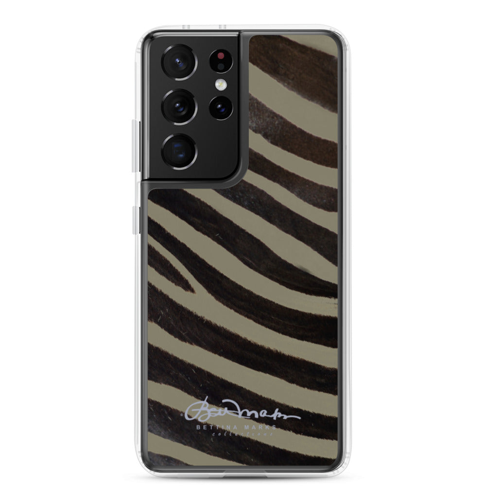 Khaki Zebra Samsung Case (select model)