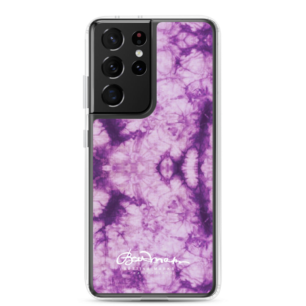 Purple Tie Dye Samsung Case (select model)