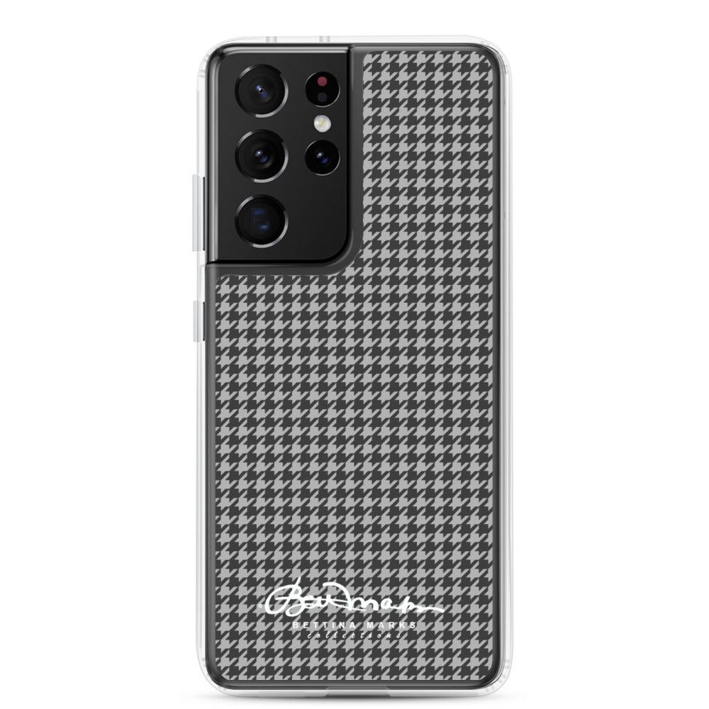 B&W Houndstooth Samsung Case