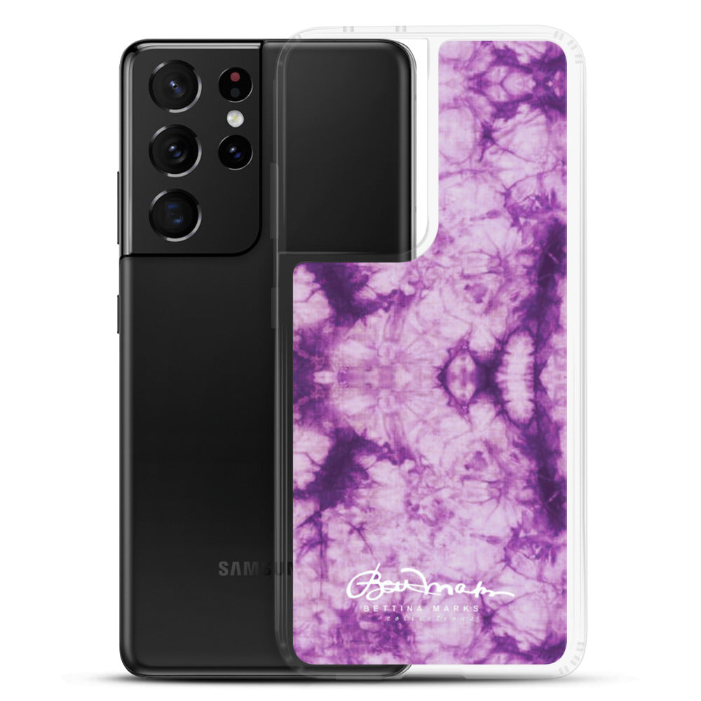 Purple Tie Dye Samsung Case (select model)