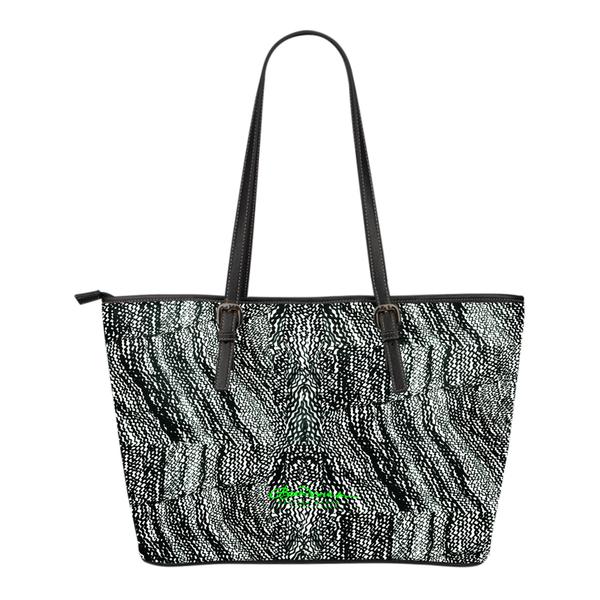 Tire Scribbles Large Tote Bag